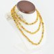 Amber chips necklace